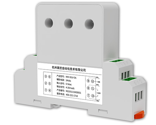 美控MIK-SSJI 三相交流電流傳感器，可測三路，1-30A